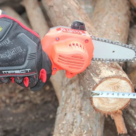New Energy Portable Electric Chainsaw 6 Inch Mini Chain Saw for branches