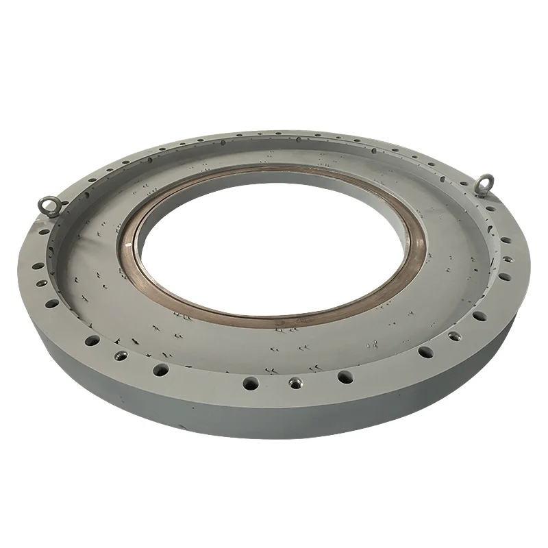 High quality large diameter and heavy duty wind turbine tower forged carbon steel flange