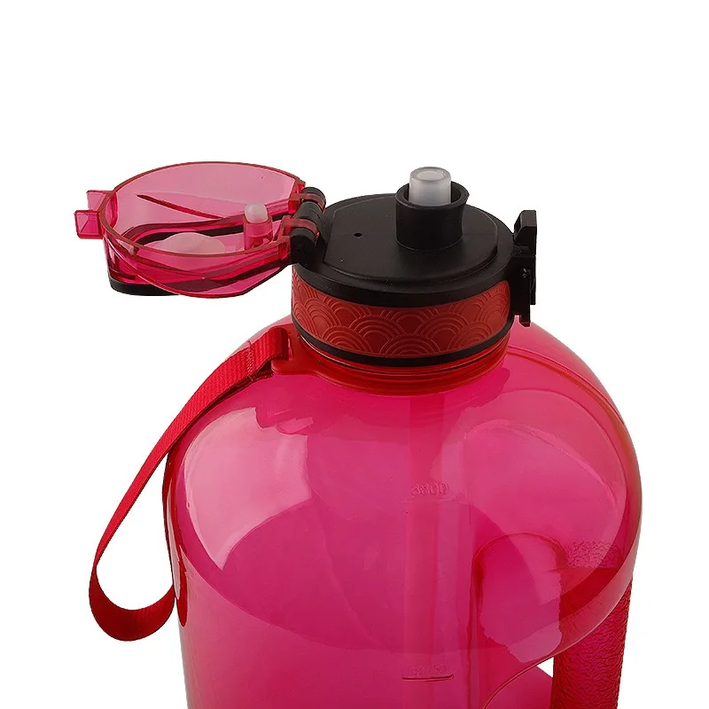 2.2 L Large Water Matt Color Sports Bottle Gym Jug Custom Logo Canteen BPA Free LeakProof For Fitness Bottles Gallon Jugs
