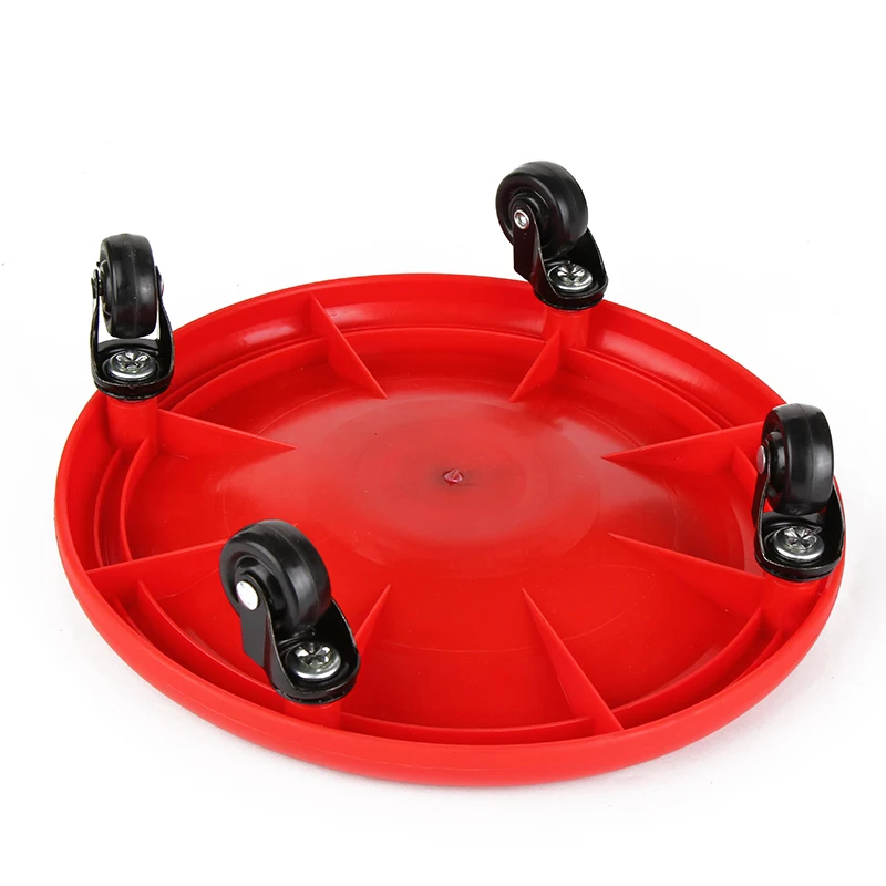 Hot-Fitness Four Wheel Abdominal Trainer Home Muscle Workout Core Abdominal Plate Ab Roller Disk Fitness Exercise Equipment