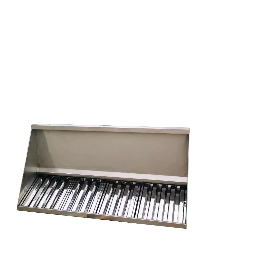 Professional Durable kitchen wall mounted filter range hoods for Purify oil fume