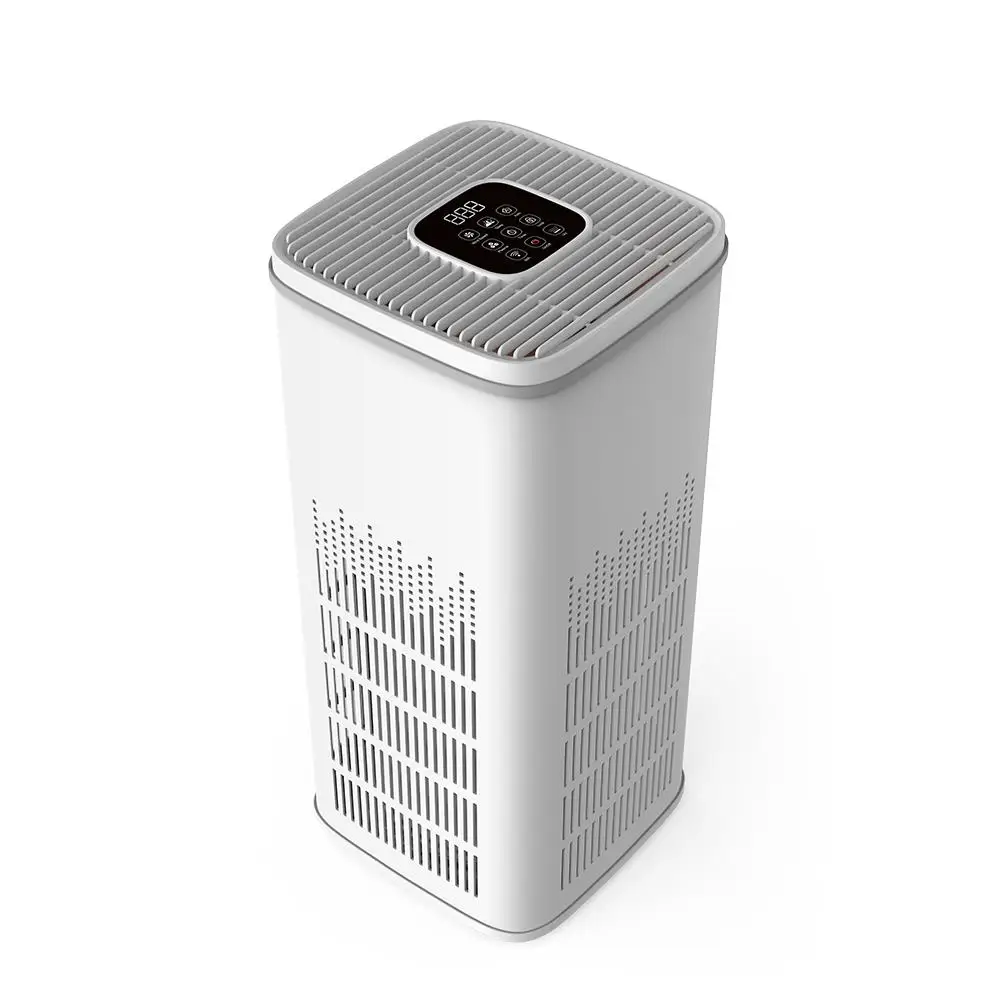WiFi control Large commercial smart Activated carbon Portable medical high grade HEPA H13 filter UV home air purifiers