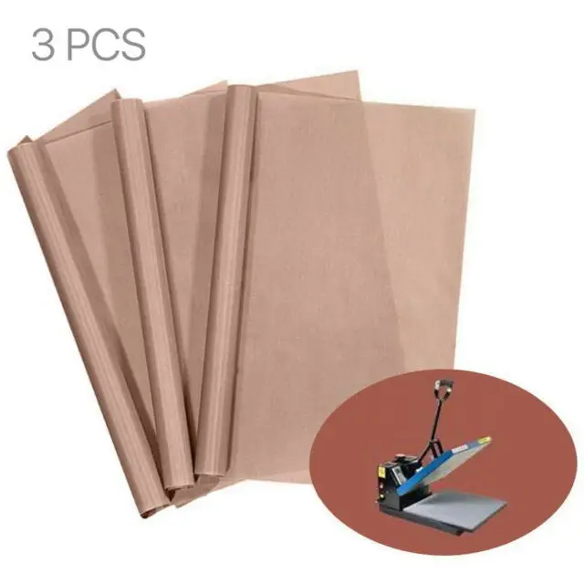 Лист ПТФЭ для теплового пресса, листовой антипригарный, многоразовый термостойкий Коврик для рукоделия