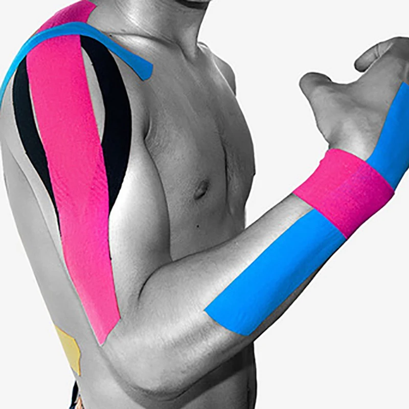 Водонепроницаемая хлопковая спортивная лента Спортивная кинезиологическая для женщин и