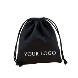 Reusable Eco Cotton Drawstring Shopping Bag Flower Print Women Men Travel Shopper Grocery Tote Storage Bags Gift Pouch