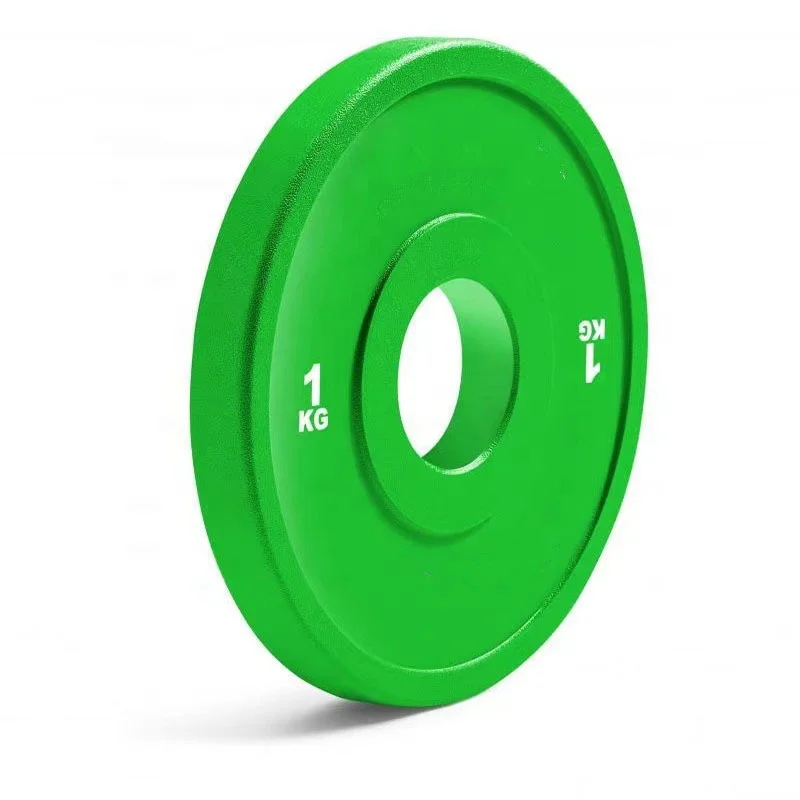 High quality customized logo for free powerlifting steel kilo calibrated weight plates