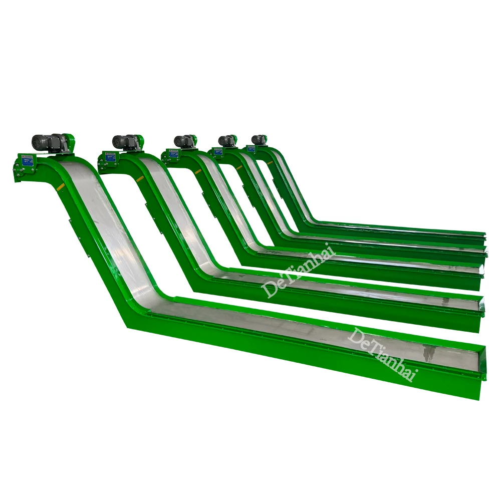 Magnetic Chips Conveyor For CNC Machines Metal Chip Conveyor