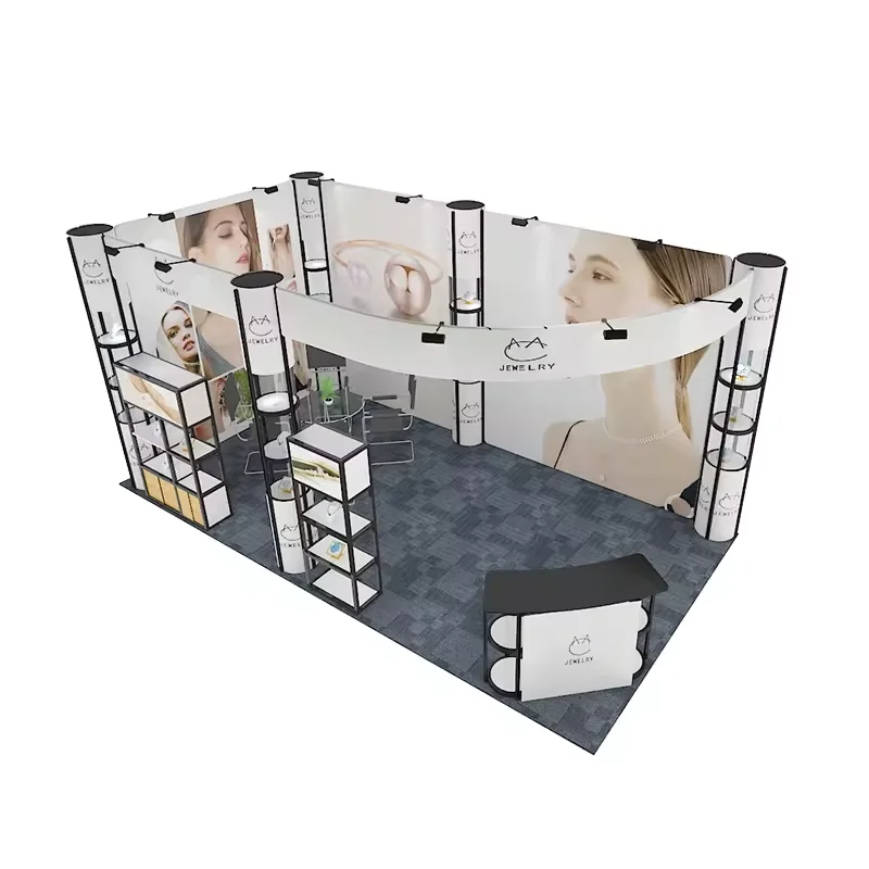 Tian Lang Hot Sales Custom Portable 10x10 Trade Show Booth Modular Exhibition Booth