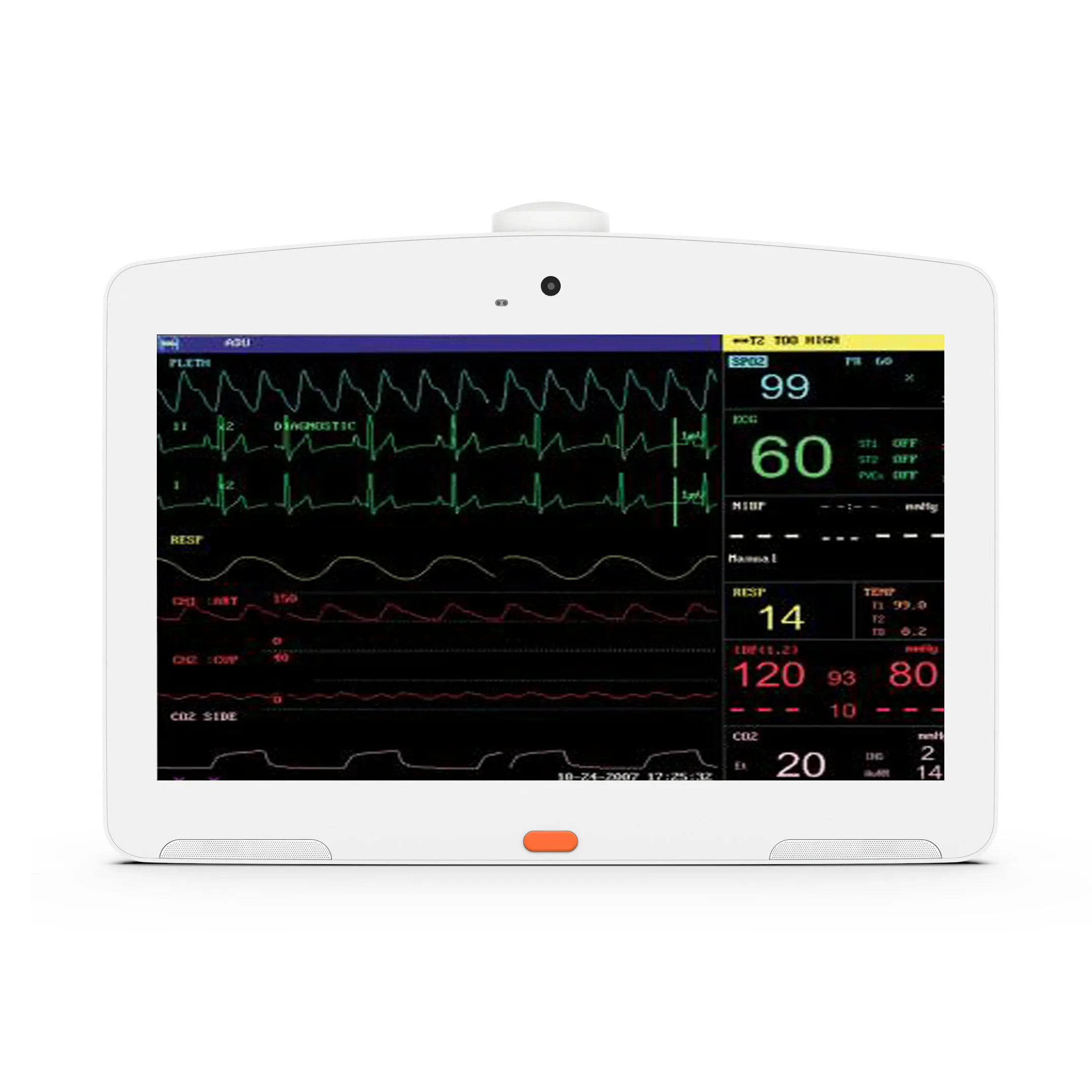 new 13.3 inch gamma curved display Medical Industry Digital Signage Wall Mount tablet