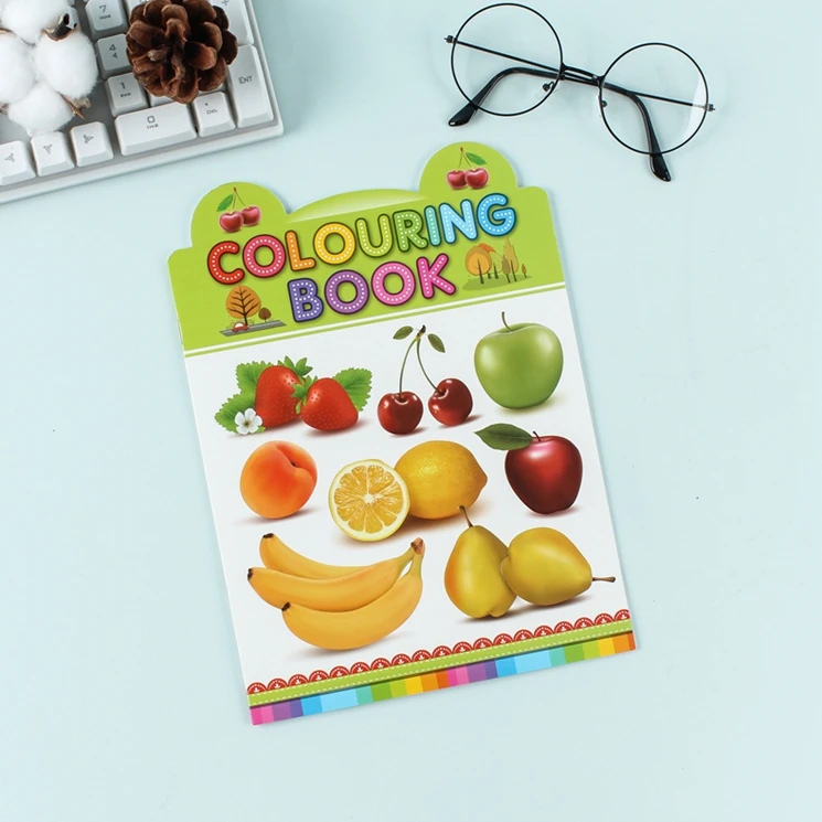 Promotional Top Quality Children Design Kids Hair Color Swatch Book