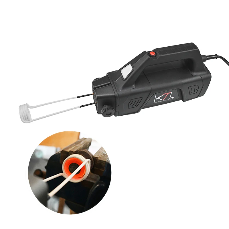 230 В 1,5 кВт Горячая Распродажа Автомобильный беспламенный Магнитный индукционный нагреватель для болтов мини индукционный нагреватель