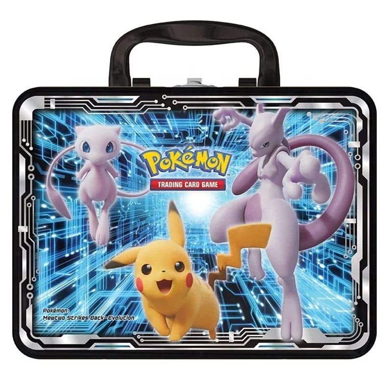 Custom  Metal Cartoon Box Lunch Tin Box With Handle and Lock for Gift and Toy Packing
