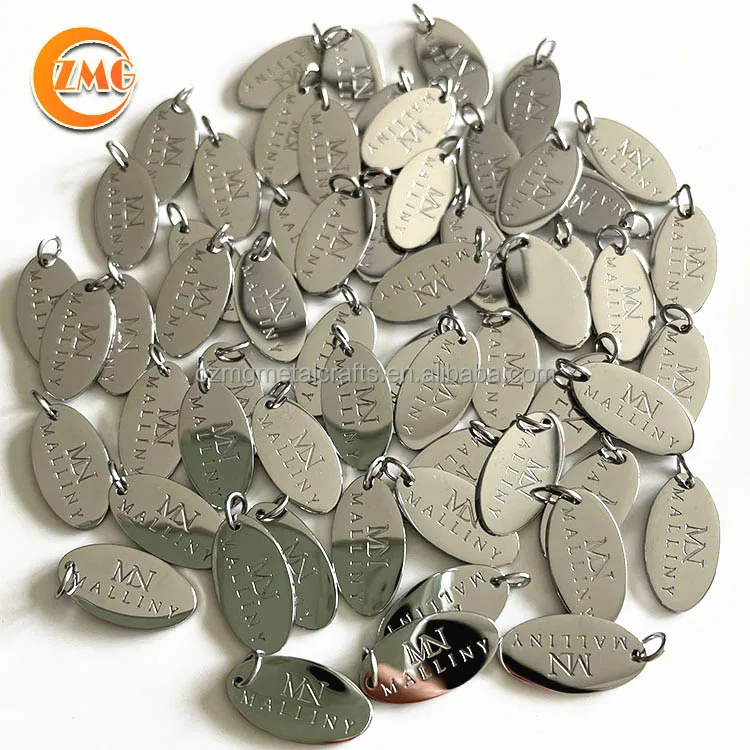 hot sale personalized engraved stainless steel jewelry tags