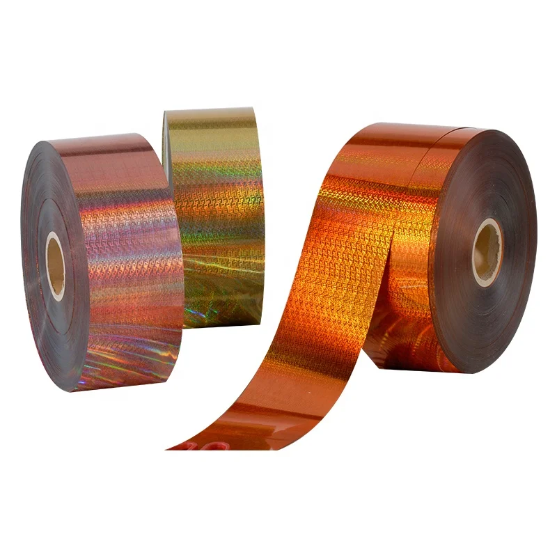holographic PET film HONGDA HOLOGRAPHIC SEQUINS FILM FOR TEXTILE PET Sequin film,sequins film rolls ,Spangle pet film,