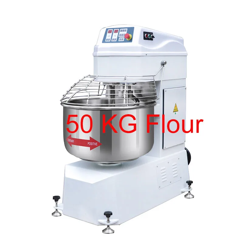 Xuzhong commercial spiral dough mixer 50kg 70kg spiral dough mixer for factory