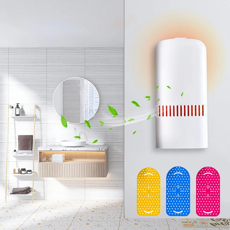 Air Freshener Aroma Tablet Dispenser Refill Eco Urinal Screen Deodorant Wall-mounted Long-lasting Fragrance For Toilet Bathroom