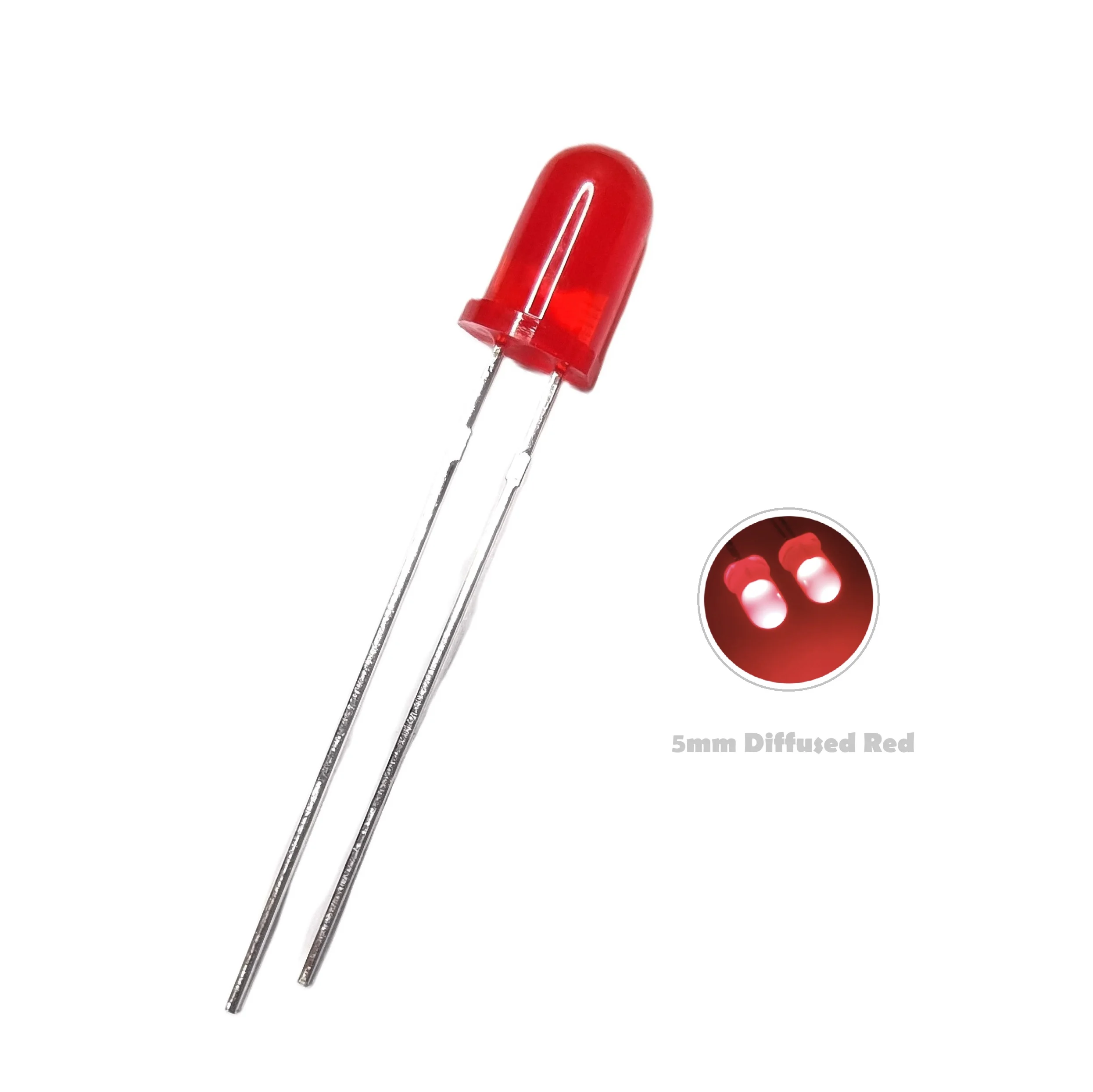 Red Super Bright 5mm LED Diode F5 Assorted Kit DIY LED