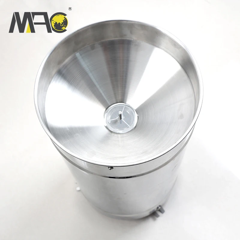 Macsensor metal stainless steel RS485 tipping bucket rain gauge for hydrologic monitoring