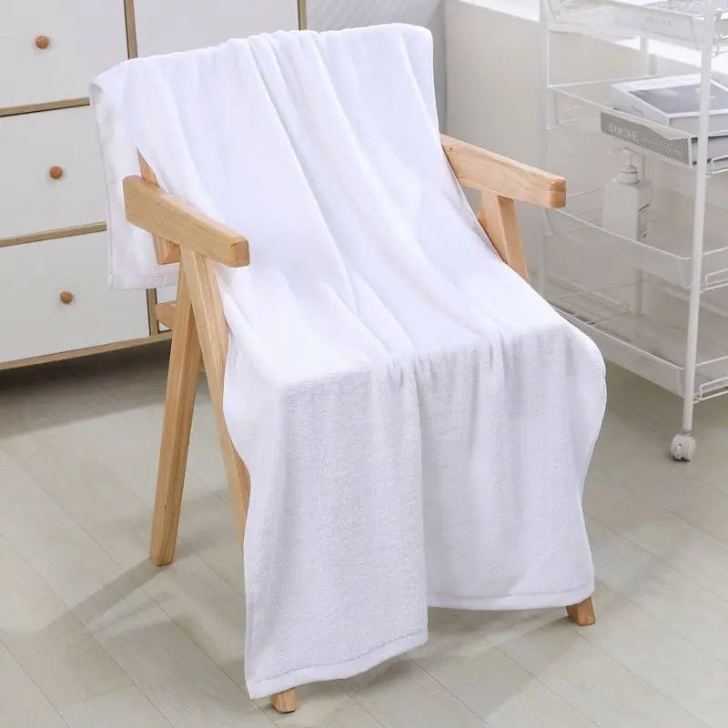 Luxury Hotel Towels 600gsm 100% Cotton 5 Star Bath Towel High Quality Toalla Serviette Spa White Cotton Towel