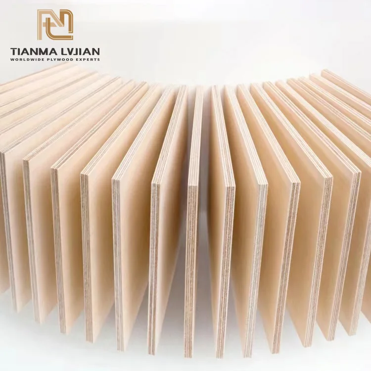 High Quality 100% Birch Plywood Furniture Sheet E0 Standard Marine Plywood for Hotle/Toy use