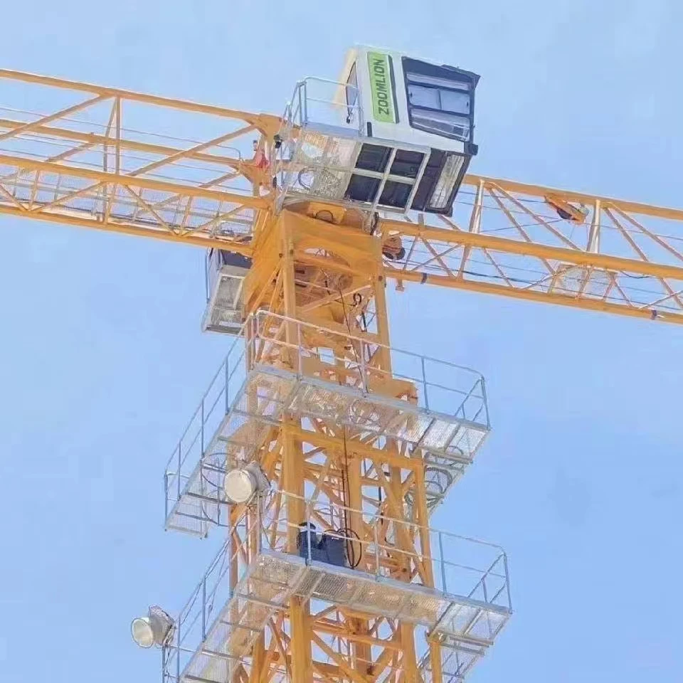 Low Price China Used Topless Tower Crane 5610-6 Types of Second Hand Tower Crane for Construction with Fast delivery