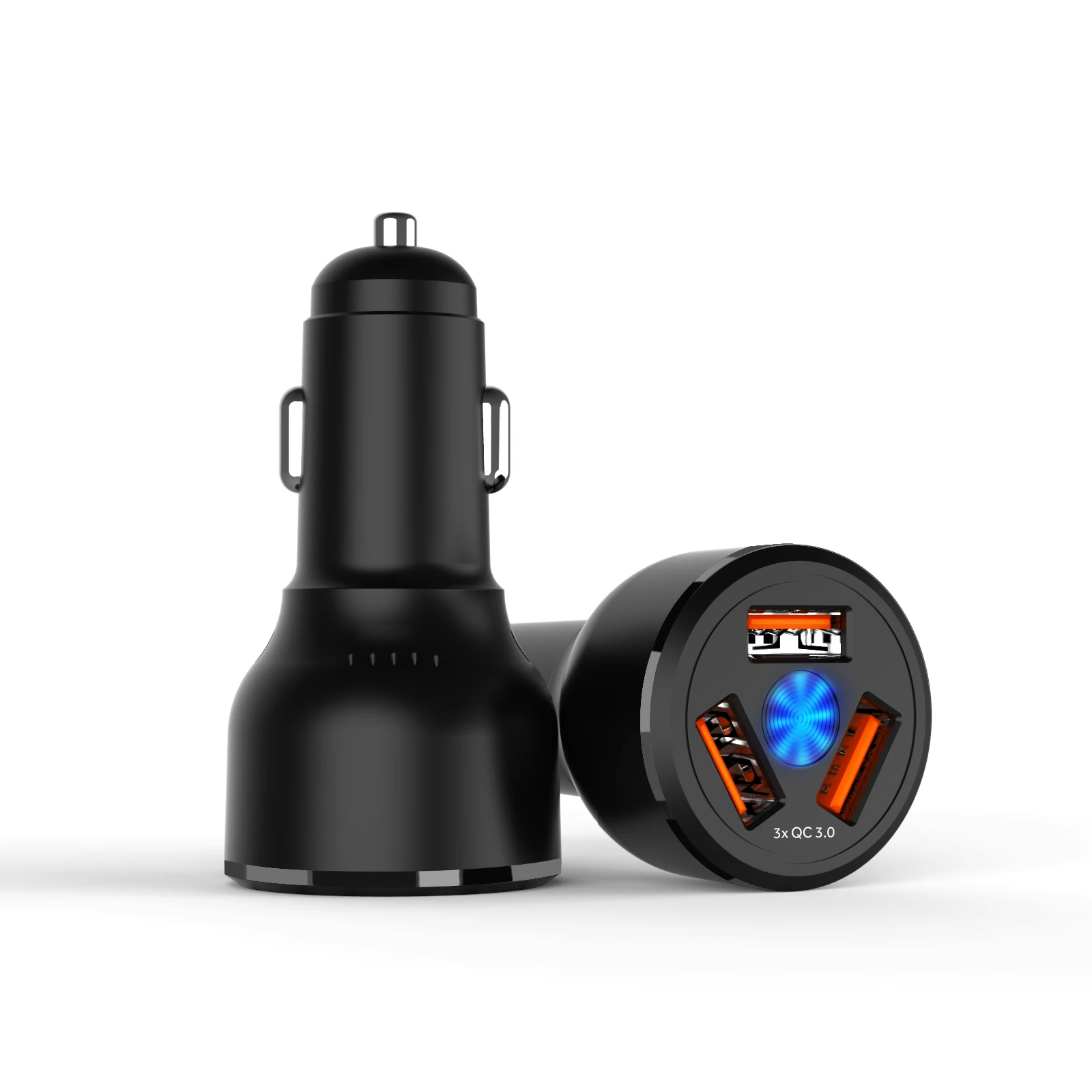  QC3.0 3 порта быстрой зарядки USB зарядное устройство адаптер 54 Вт QC автомобильное для мобильного