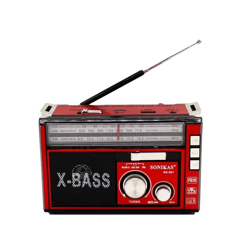 New Arrival Fm Am Sw 3 Band With Usb Tf Bt Mp3 Music Player Application To Emergency Radio Das Retro