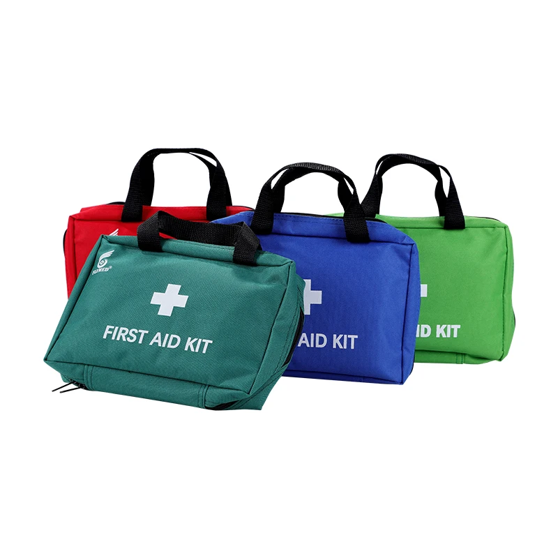 Custom CE approved Fashion Design Travel Portable Personal Medical Supplies Family Promotional Survival First Aid Kit Set