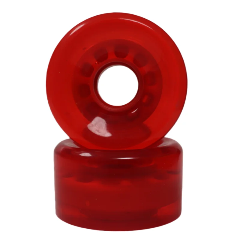 Luminous Roller Quad Skate Wheels 65mm 62mm 58mm Flashing Longboard Wheels