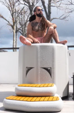2024 New Design Sport Ice Bath Water Chiller Machine Ice Bath Recovery Cooler Water Chiller With Filter 1 hp Water Chiller