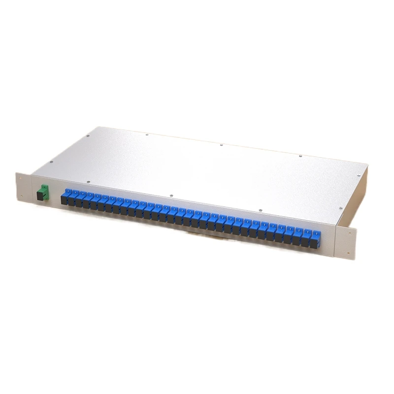 FTTH 1x2 PLC RACK тип волоконно-оптический Разделитель с SC/синхронная передача данных элемент соединения автоматизированной системы управления производством оптическое волокно распределительный шкаф Клеммная коробка коммутационная панель
