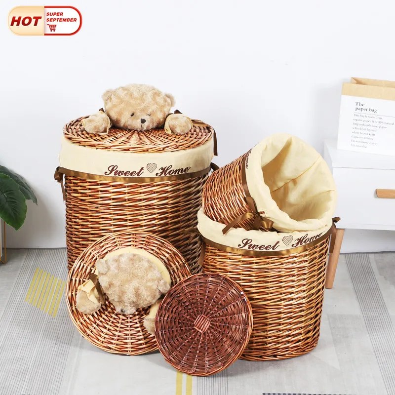 
Wholesale Wicker Baskets Bulk Wicker Laundry Basket Storage 