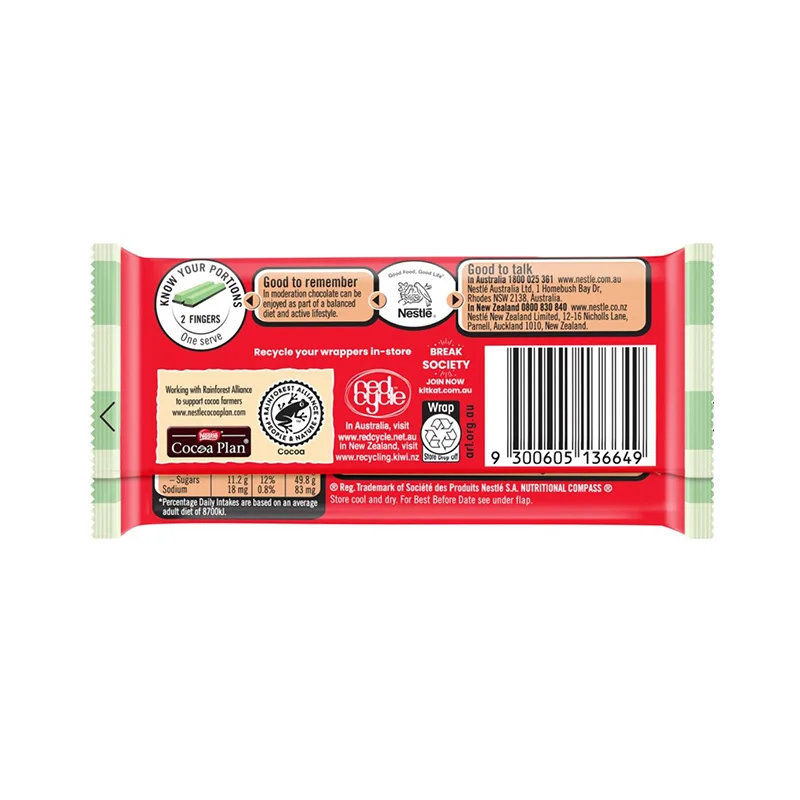 Новинка KitKat мята шок чип блок 45 г мята шоколад чипсы шоколад и сладости