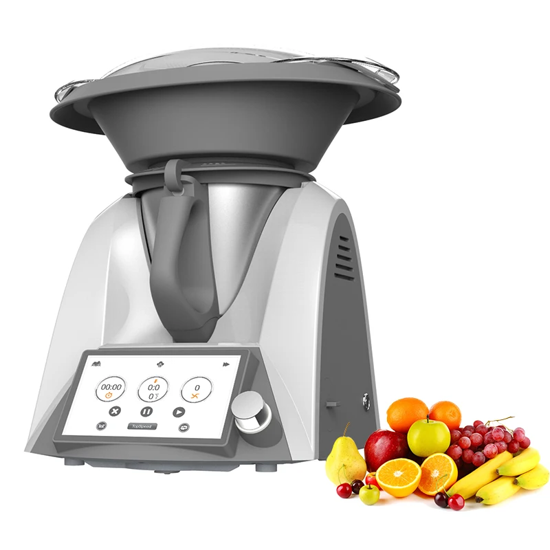 Kitchen cooking robot food processor mixers with big steamer mutifuncitinal blender industrial