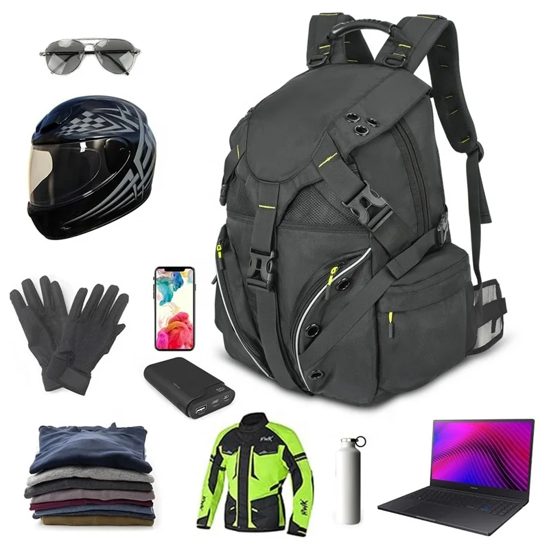 New Waterproof Motorcycle Riding Backpack Motorcycle Travel Bag Motorcycle Helmet Backpack Bag