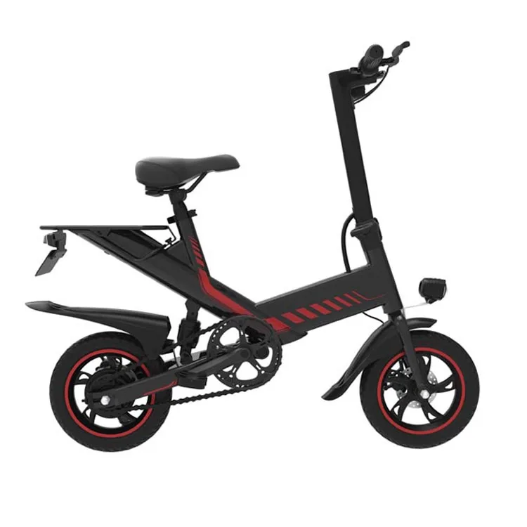 Waterproof mini folding electric bicycle with pedelec assisting magnesium alloy 14inch bike