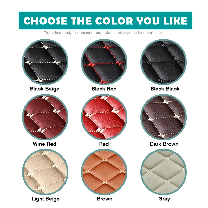 Interior Accessories Car floor mats for Honda CRV 2007 2008 2009 2010 2011 Custom auto foot Pads automobile carpet coverCar Mats