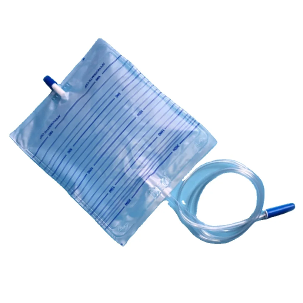 
High quality sterile 2000ml economic male disposable mobile portable urine bag 