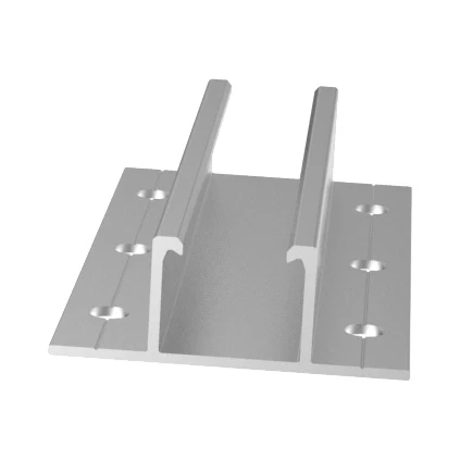 Wholesale Railless Roof Mounting System Solar Panel Bracket OF Metal Roof Kit PV Support Solar Mount