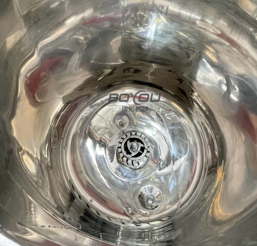 50L Jacketed Heating Vacuum Emulsifier Homogenizer Mixer for Mixing Face Cream Food Mayonnaise Hair Gel Tomato Paste Making