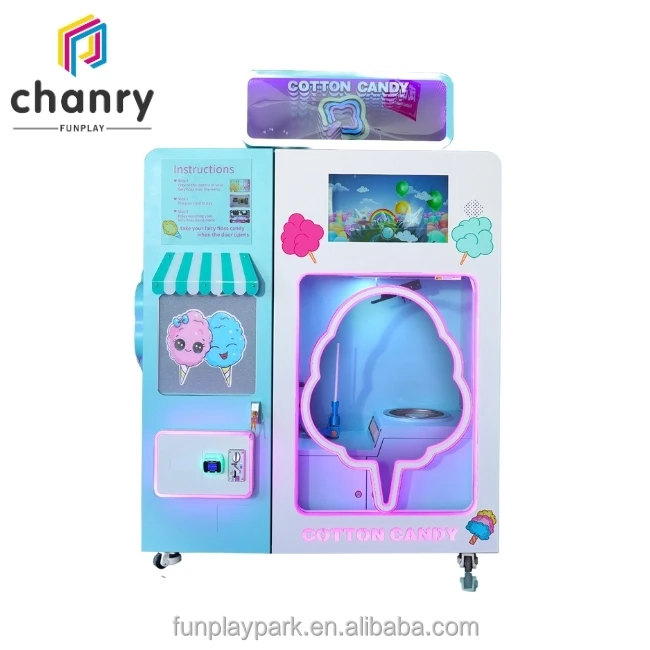 Автоматический профессиональный электрический торговый автомат для сладких цветов