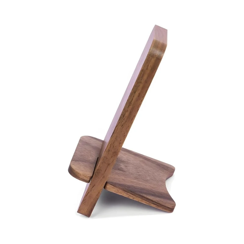 Wholesale High Quality Solid Wood Simple Phone Stand, Desktop Stand, iPad Tablet Display Stand