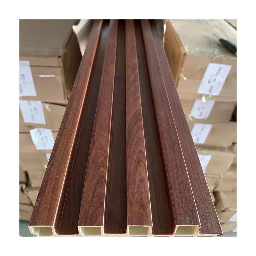 Construction Renovation Pvc Square Hollow Plastic Timber Tube Wpc Wall Panel