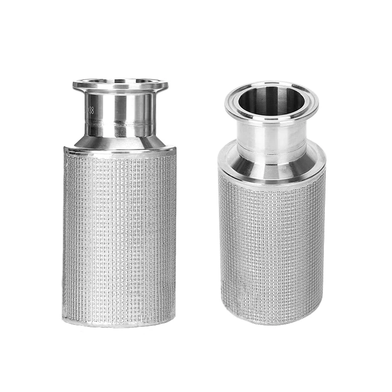 High porosity Cleanable 20-Inch 0.2 Micron Sintered Titanium Water Filter Candle Porous Titanium Industrial Filtration