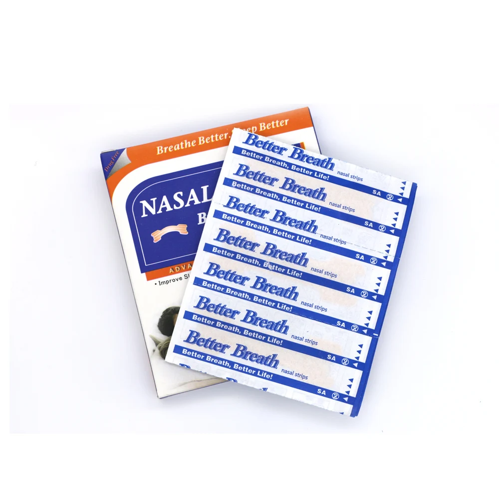 New Good Quality Nasal Strips Anti Snoring Device Comfortable Nose 30 Pcs/color Box