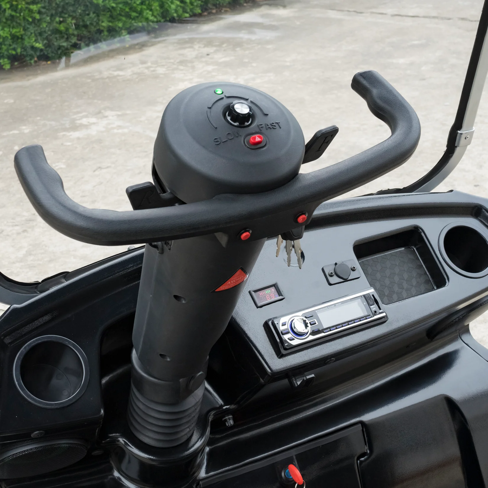 Hot Sell Motorcycle Electric Scooters Closed Passenger 4 Four Wheel Disability with Padals