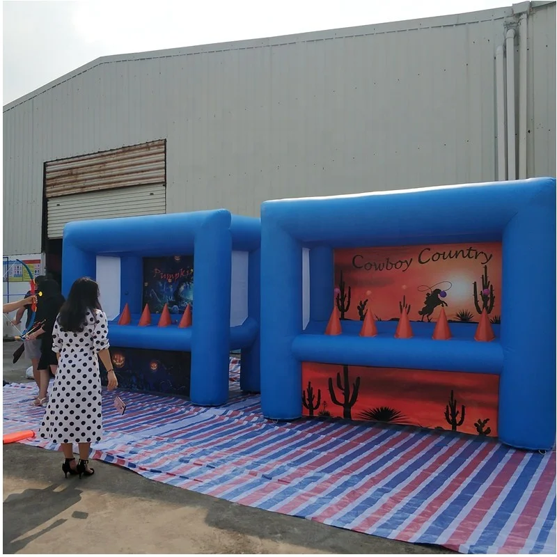 Inflatable Hover ball archery outdoor Interactive Shooting Game Inflatable Archery Tag