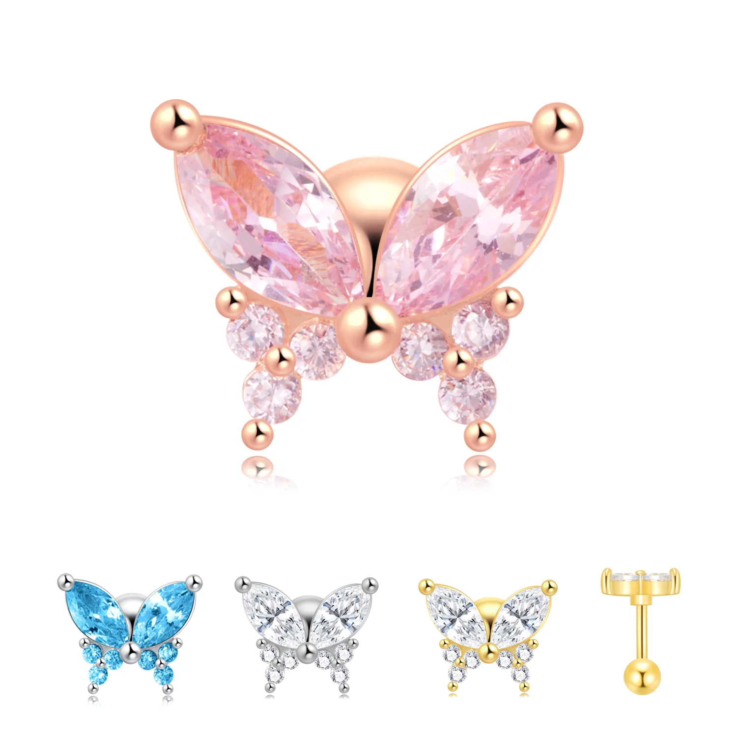 christmas gold korean stud halloween stainless steel statement hoop pearl fashion fine jewelry earrings women pouch set 2022