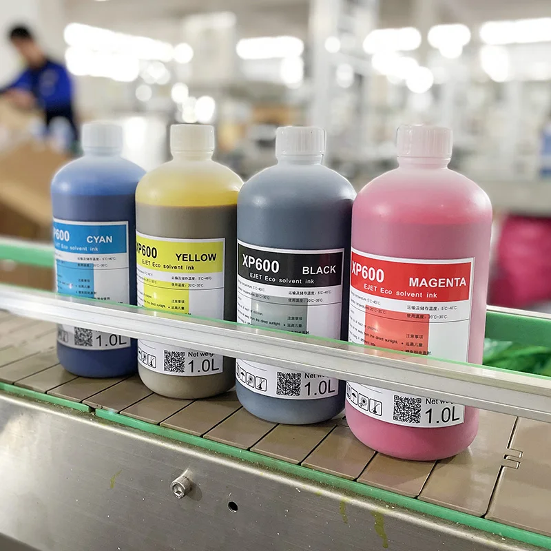Лидер продаж оригинальные чернила ejet XP600 с эко-растворителем CMYK xp600 для eps dx5