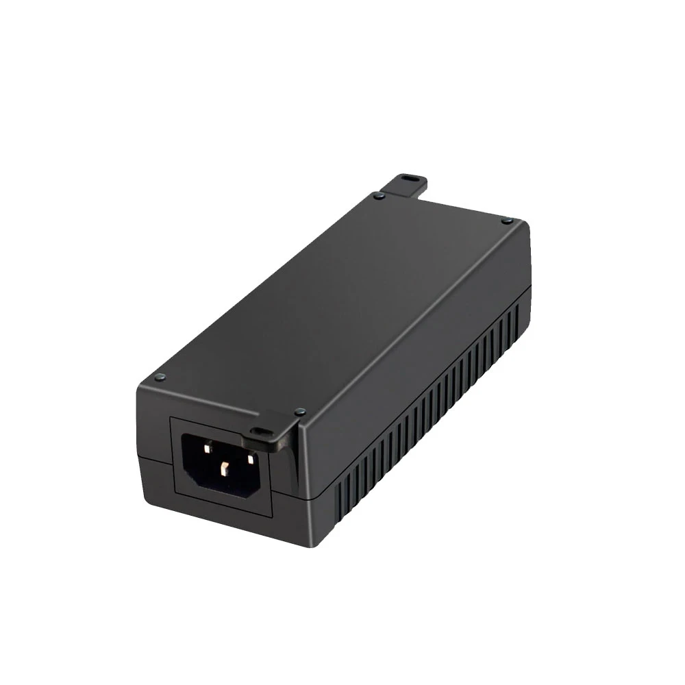 CE RoHS Approved KC Standard 30w gigabit AC DC Poe Injector Power Supply 52V 0.58A POE Adapter For Security Alarm CCTV System